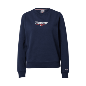 Tommy Jeans Bluză de molton 'ESSENTIAL' navy / alb / roșu imagine