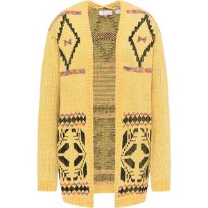 IZIA Geacă tricotată galben / mai multe culori / negru imagine