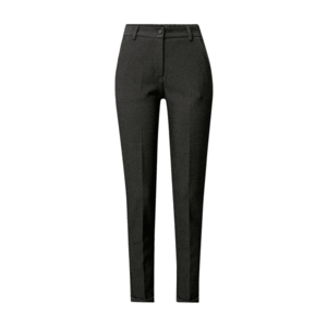 OPUS Pantaloni cu dungă 'Melina' negru / gri imagine