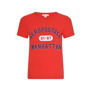 AÉROPOSTALE Tricou 'Manhattan' roșu / alb / albastru imagine