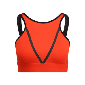 ADIDAS PERFORMANCE Sutien sport 'Karlie Kloss' portocaliu închis / negru / portocaliu neon imagine