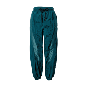 REEBOK Pantaloni sport 'Shiny Woven' verde închis imagine