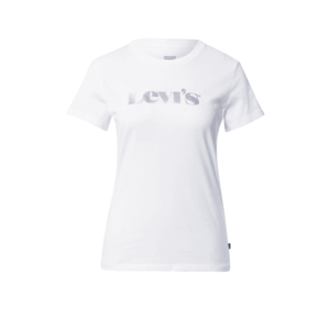 LEVI'S Tricou 'The Perfect' alb / argintiu imagine