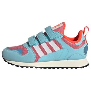 ADIDAS ORIGINALS Sneaker 'ZX 700' alb / albastru deschis / roz vechi / portocaliu imagine
