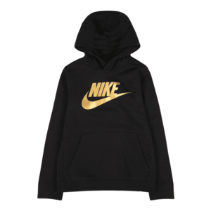 Nike Sportswear Bluză de molton auriu / negru imagine