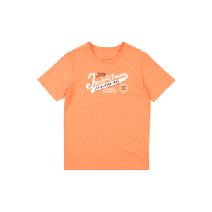 Jack & Jones Junior Tricou portocaliu amestecat / negru / alb imagine