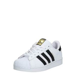 ADIDAS ORIGINALS Sneaker 'SUPERSTAR' alb / negru / auriu imagine