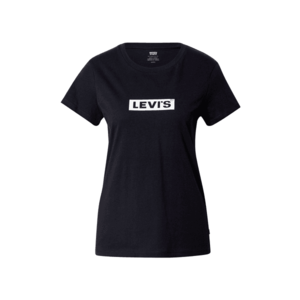 LEVI'S Tricou negru / alb imagine