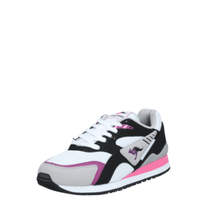 KangaROOS Sneaker low 'Runner' roz / negru / alb / gri imagine