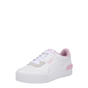 PUMA Sneaker low 'Carina' grej / roz deschis / alb imagine