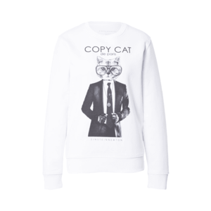 EINSTEIN & NEWTON Bluză de molton 'Copy Cat' alb / negru imagine