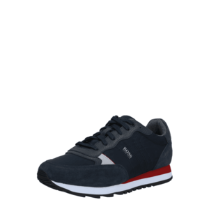 BOSS Casual Sneaker low 'Parkour' albastru închis / roșu / gri deschis imagine