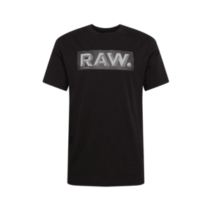 G-Star RAW Tricou negru / gri amestecat / gri deschis imagine