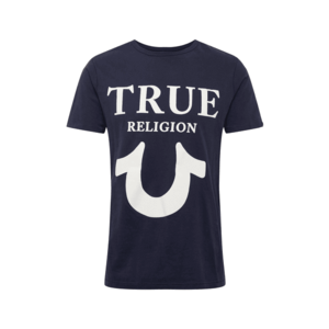True Religion Tricou bleumarin / alb imagine
