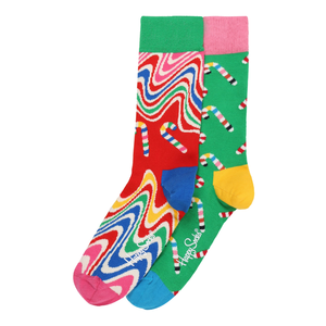 Happy Socks Șosete 'Psychedelic Candy Cane ' culori mixte imagine