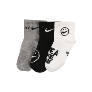 Nike Sportswear Șosete gri / alb / negru imagine