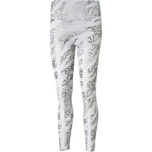 PUMA Pantaloni sport argintiu / alb imagine