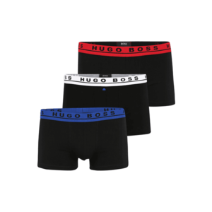 BOSS Casual Boxeri negru / albastru / alb / roși aprins imagine