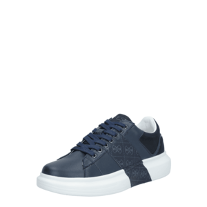 GUESS Sneaker low 'SALERNO' alb / negru / albastru închis imagine