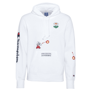 Champion Authentic Athletic Apparel Bluză de molton alb / navy / roșu / verde / portocaliu imagine