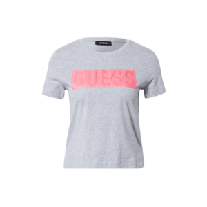 GUESS Tricou 'Adria' gri amestecat / roz deschis imagine