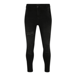 SikSilk Jeans negru imagine