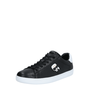 Karl Lagerfeld Sneaker low 'KOURT II' negru / alb / bej imagine
