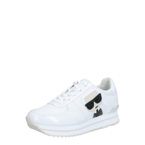 Karl Lagerfeld Sneaker low 'VELOCITA II' crem / negru / alb imagine