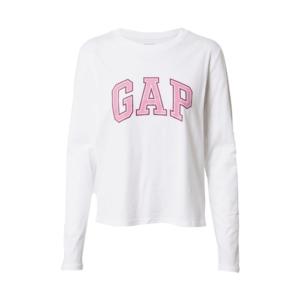 GAP Tricou 'EASY' alb / roz / țiclam imagine