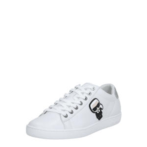 Karl Lagerfeld Sneaker low 'KUPSOLE' argintiu / alb / negru imagine