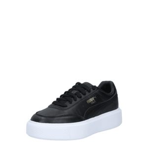 PUMA Sneaker low alb / auriu / negru imagine