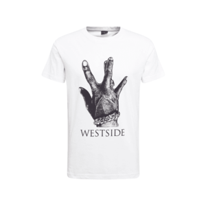 Mister Tee Tricou 'Westside Connection' negru / alb imagine
