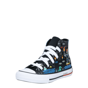 CONVERSE Sneaker 'Ctas' negru / albastru royal / portocaliu / galben / gri imagine