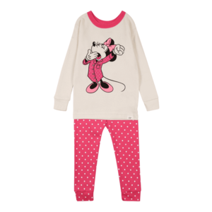 GAP Pijamale roz / negru / alb / roz deschis imagine