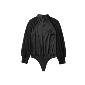 Abercrombie & Fitch Bluză body negru imagine