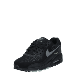 Nike Sportswear Sneaker low 'Air Max 90' negru / gri / galben imagine
