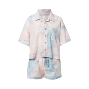 Cotton On Pijama alb / roz deschis / albastru deschis imagine