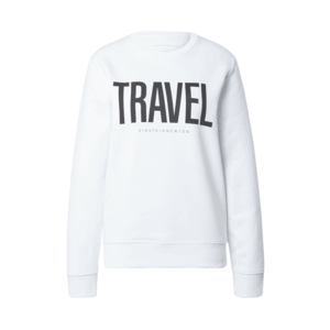 EINSTEIN & NEWTON Bluză de molton 'Travel' alb / negru imagine