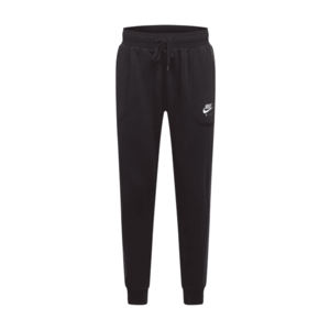 Nike Sportswear Pantaloni negru / alb / gri închis imagine