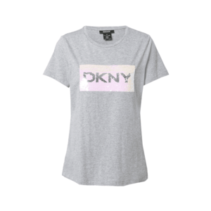 DKNY Tricou gri amestecat imagine
