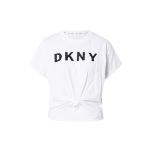 DKNY Performance Tricou funcțional alb / negru imagine