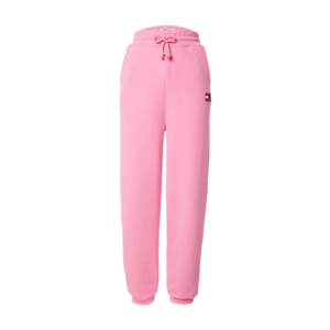 Tommy Jeans Pantaloni roz deschis / alb / albastru închis / pepene imagine