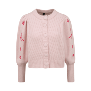 Y.A.S (Petite) Geacă tricotată roz / rodie imagine