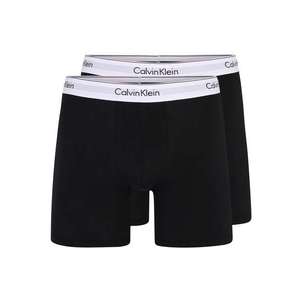 Calvin Klein Underwear Boxeri 'modern cotton' alb / negru imagine