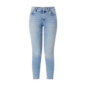 ONLY Jeans 'onlBLUSH MID SK ANK RAW JEANS REA306' denim albastru imagine