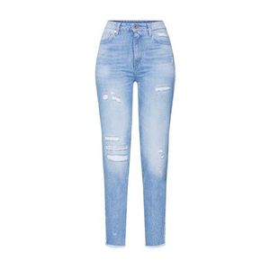 G-Star RAW Jeans '3301 Fringe rp High Straight Ankle Wmn' denim albastru imagine
