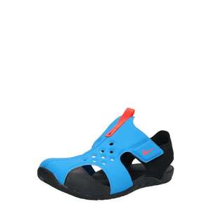 Nike Sportswear Pantofi deschiși 'Sunray Protect' albastru / negru / portocaliu imagine