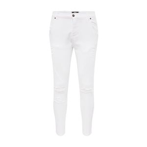SikSilk Jeans alb imagine