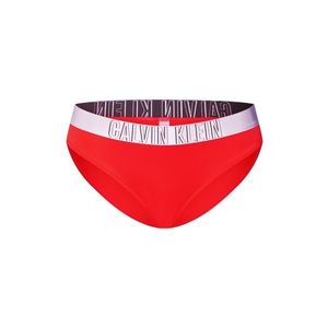Calvin Klein Swimwear Slip costum de baie roșu / alb imagine