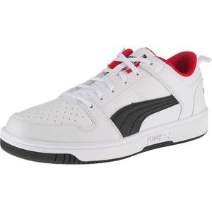 PUMA Sneaker low 'Rebound LayUp' alb / negru / roșu imagine